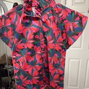 Marie by Victoria Dunn Floral Blouse